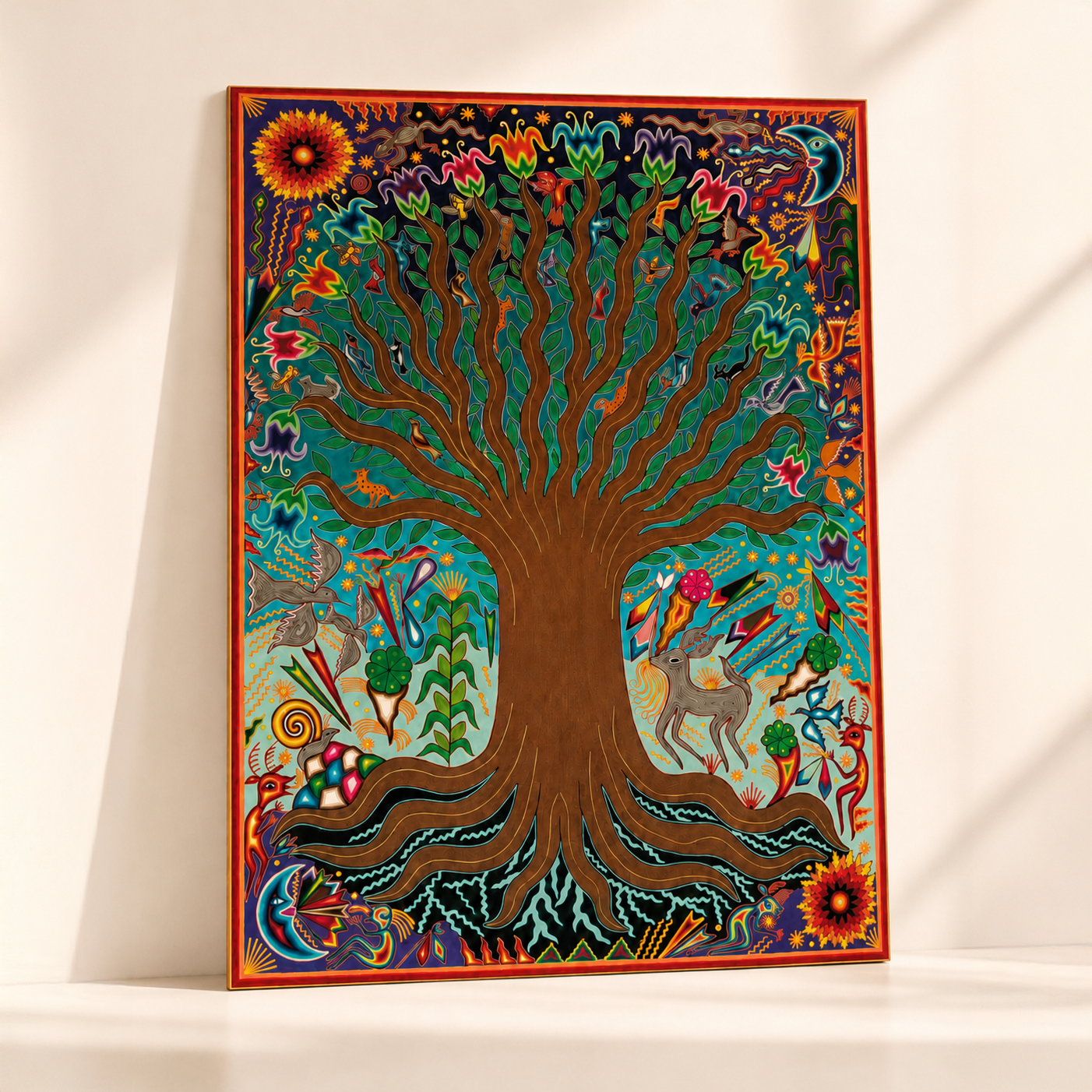 Árbol del Viento: Color